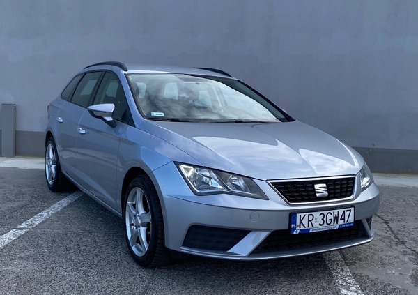 Seat Leon cena 34500 przebieg: 164252, rok produkcji 2018 z Kraków małe 667